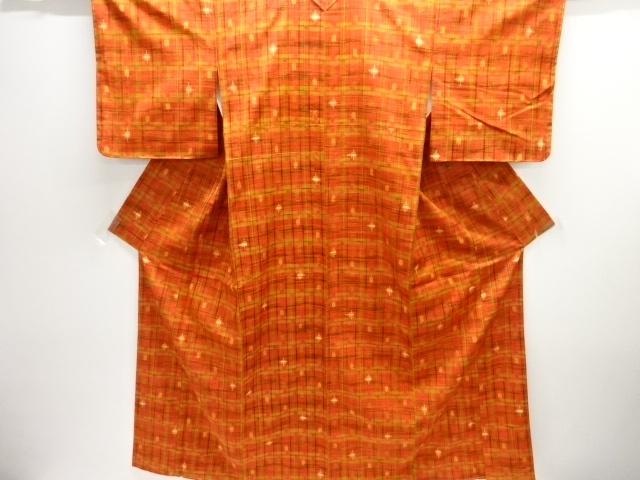Japanese Kimono / Tsumugi Omeshi Silk